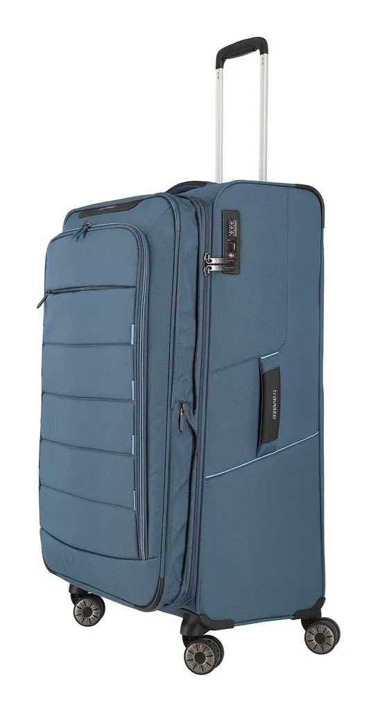 Valise légère Skaii 4W Panorama Blue avec roues multidirectionnelles - 4