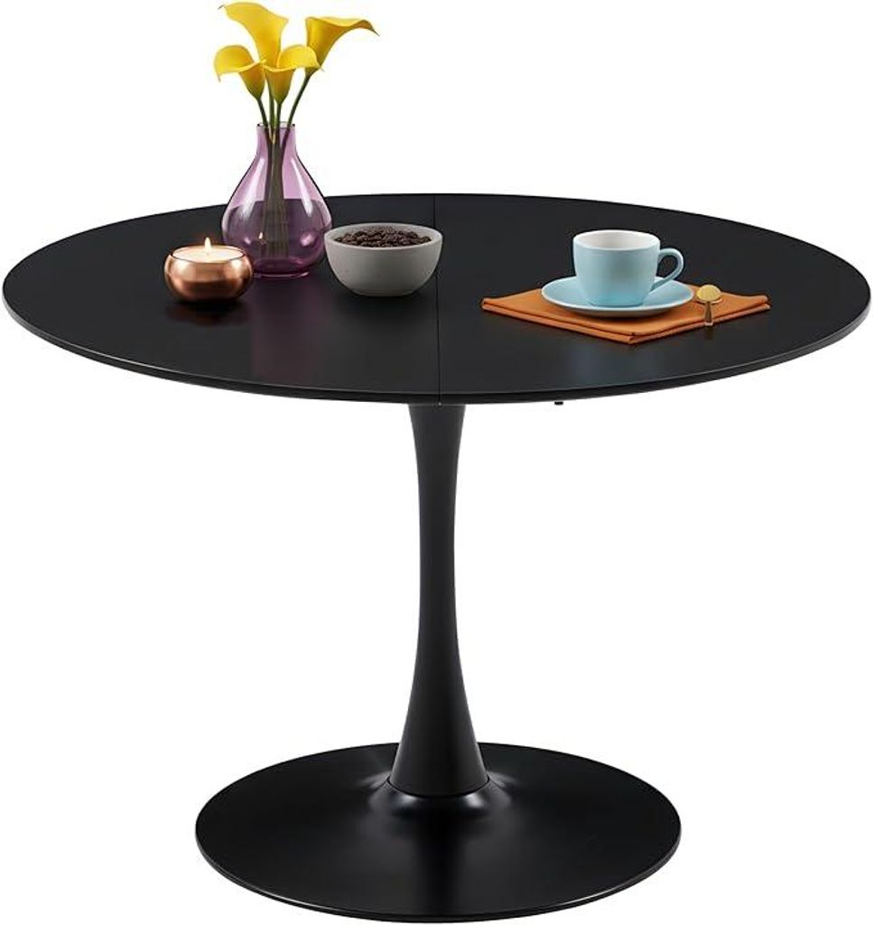 Kulatý jídelní stůl, průměr 110 cm, moderní kulatý jídelní Obrázek produktu 