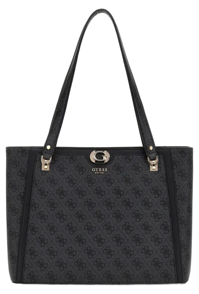 Sac Guess Nolana S Coal Logo - Finition Premium et Design Compact