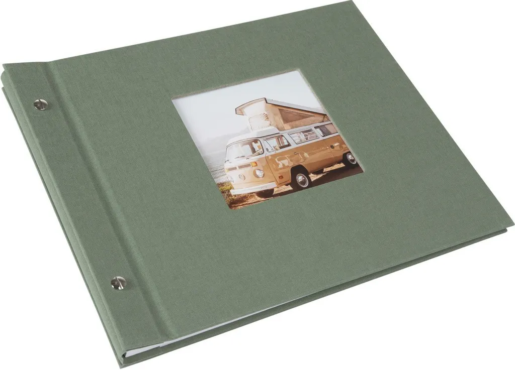 Album a vite Goldbuch Bella Vista Artichoke 30x25 cm 40 pagine bianche - 3