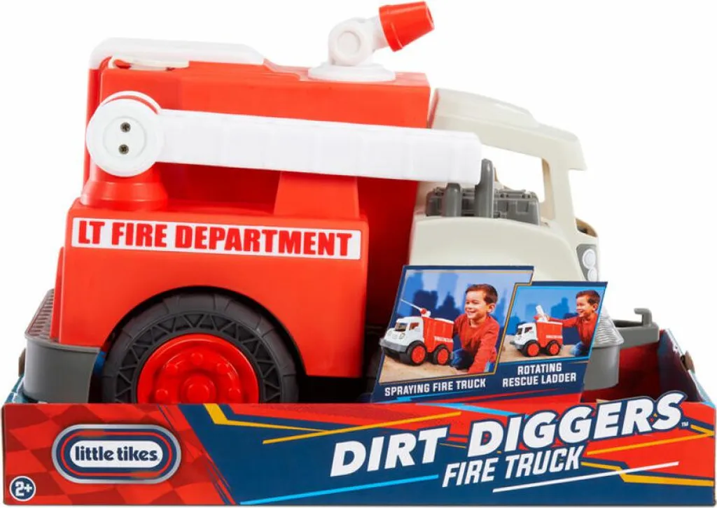 Véhicule de pompiers Dirt Digger grand format avec roues tout-terrain - 4