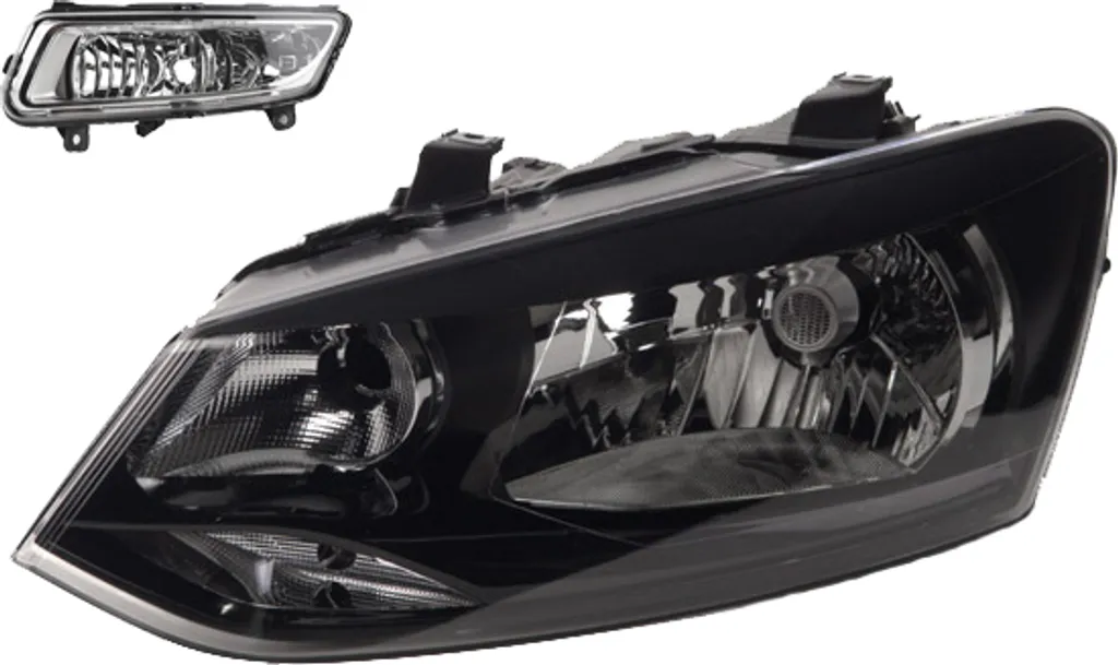 Kit Fari Johns VW Polo 6R 2009-2014 | Lato Sinistro e Nebbia H4