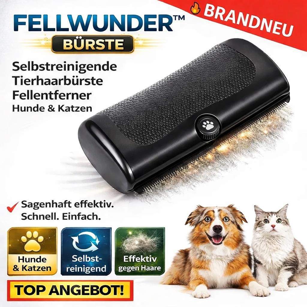 Fellwunder™ Spazzola Spazzola per peli di animali cani Immagine del prodotto 