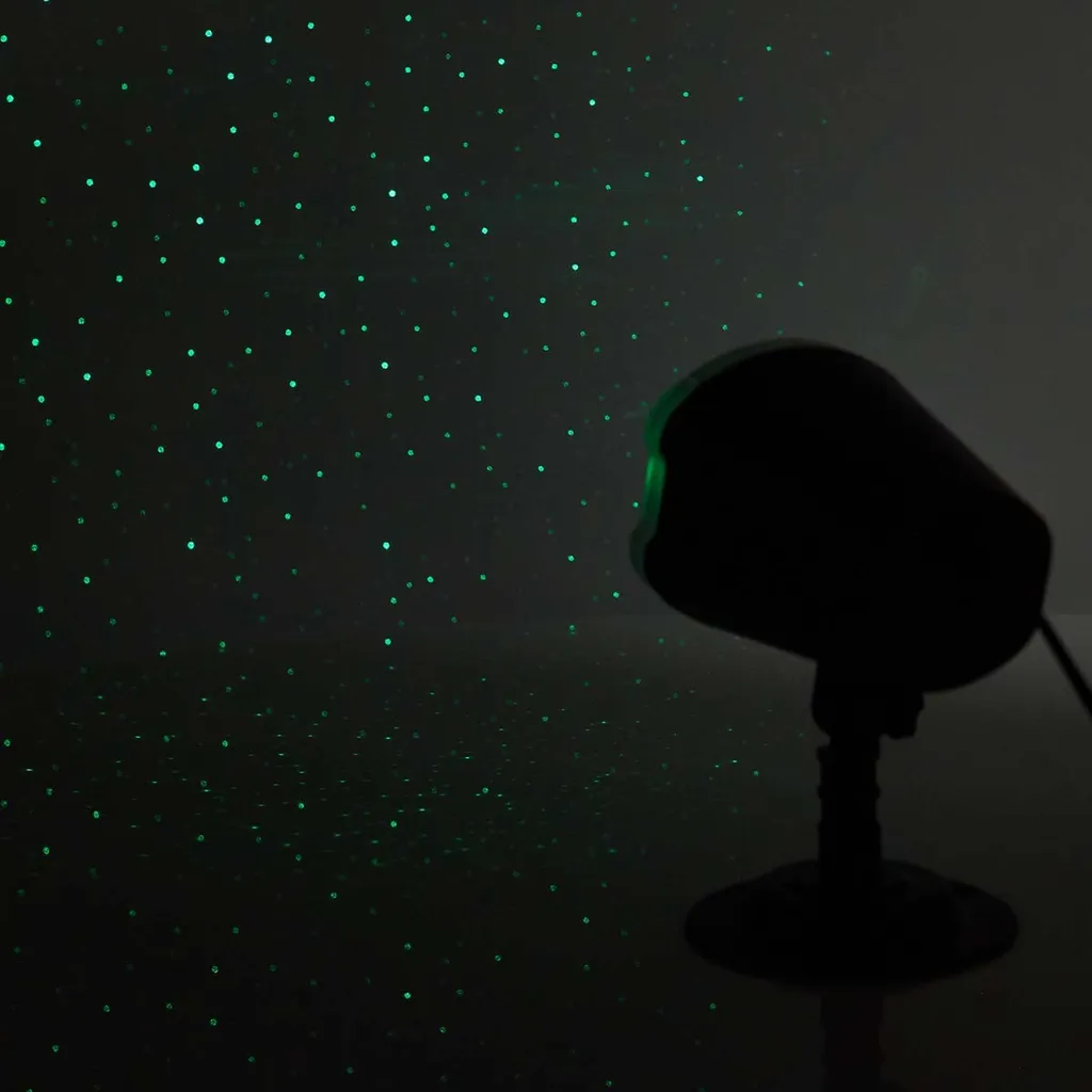 Illumination de Noël et Soirée : Projecteur LED Laser avec Commande RF