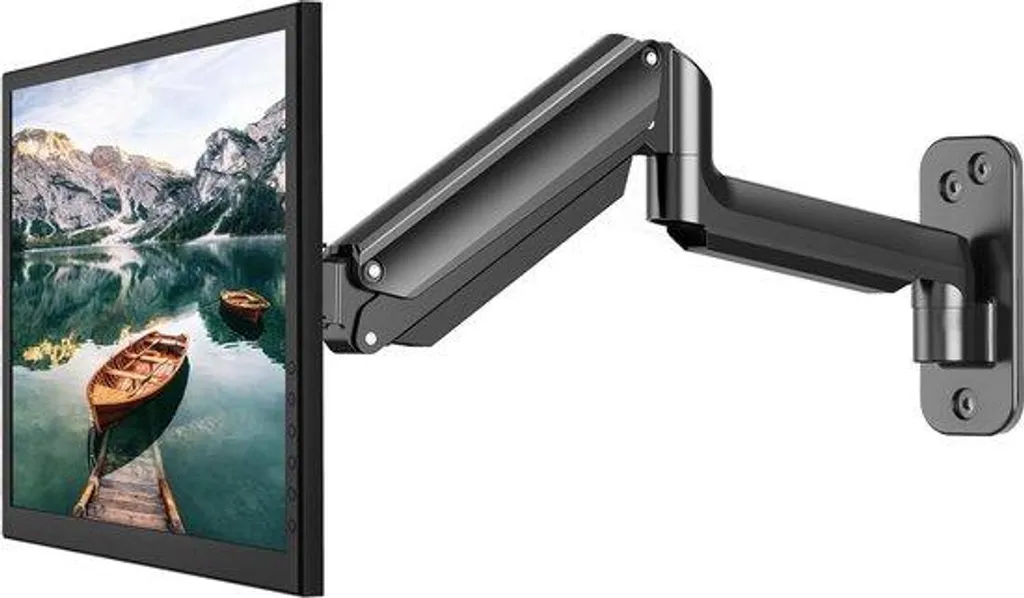 Bras articulé pour moniteur ergonomique 17-32 pouces fixation VESA 8kg