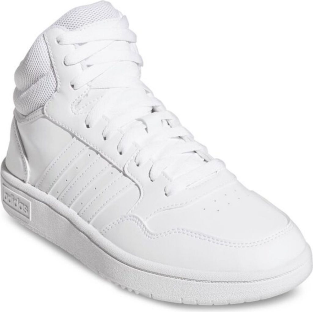 Adidas Damen Sneaker Hoops 3.0 Mid Classic 40216-36, 40216-38 ADI-GW5457 ftwwht/ftwwht/dshgry 38