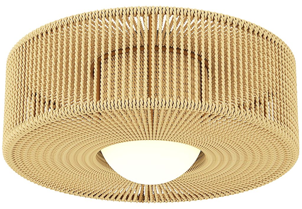 HOMCOM Plafondlamp, Boheemse hanglamp met G9 LED-fitting, Productafbeelding 