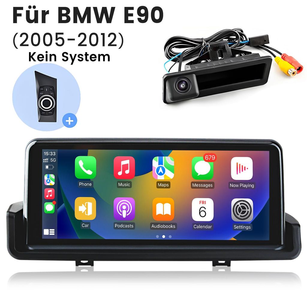 Linux CarPlay Android Auto pro BMW řady 3 E90 E91 E92 Obrázek produktu 