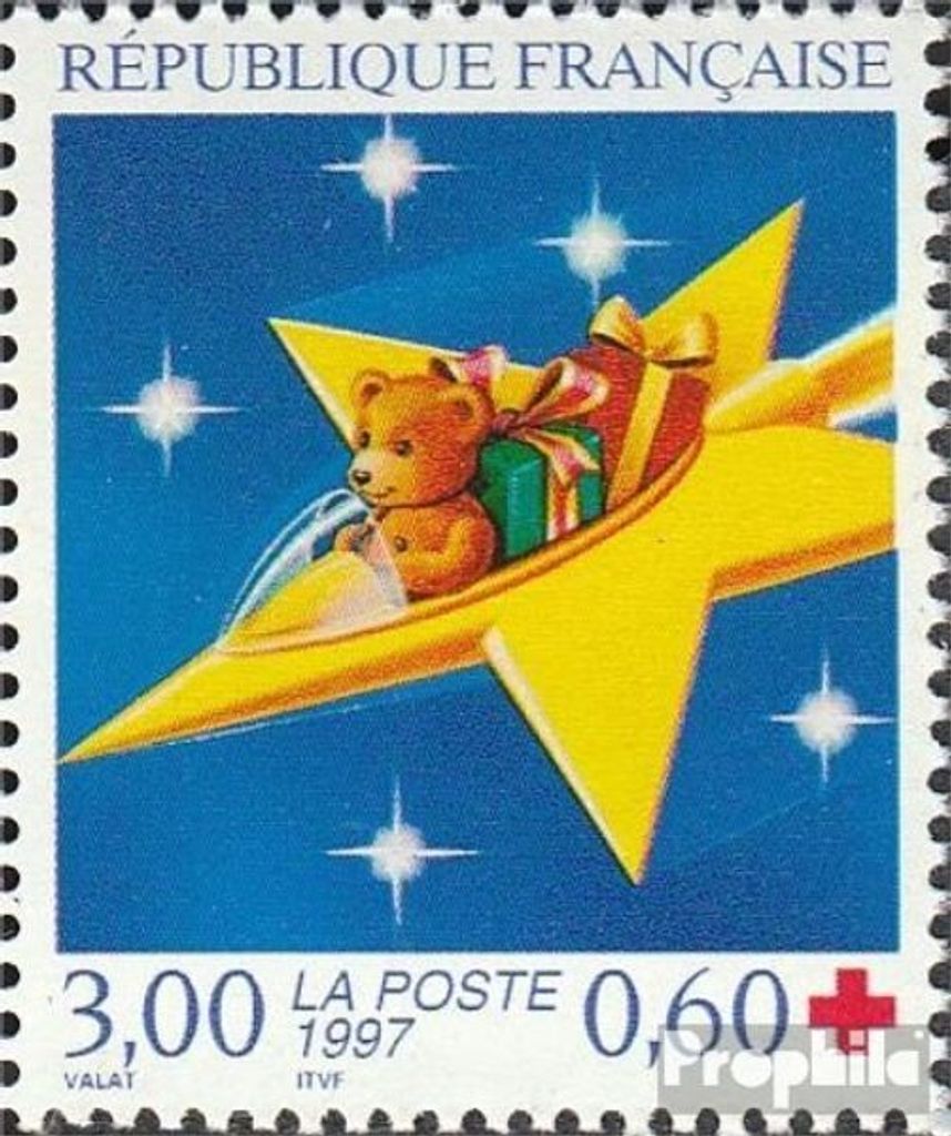 Briefmarken Frankreich 1997 Mi 3261A (kompl.Ausg.) gezähnt 12 1/2 : 12 3/4 postfrisch Weihnachten