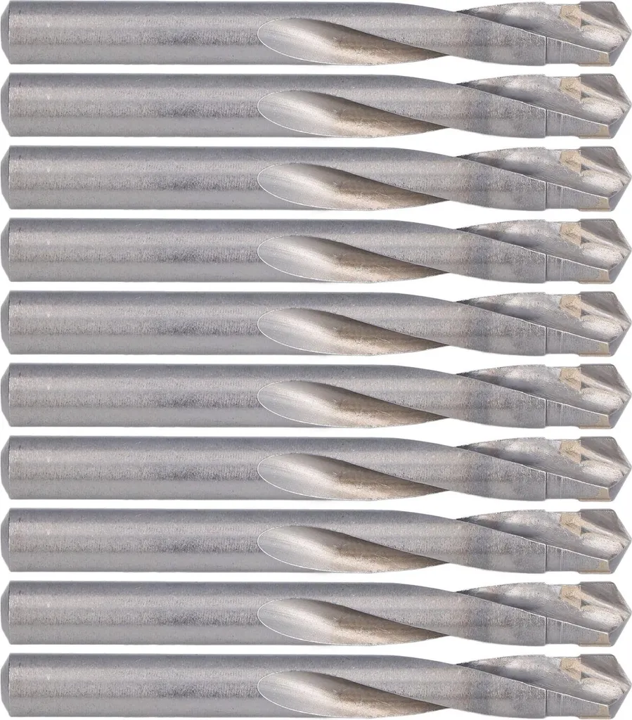 Foret tungstène 12mm haute température à queue droite ultra résistant