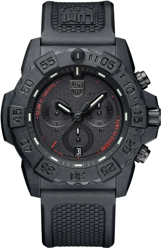 Montre Homme Chronographe Navy Seal Luminox XS.3581.SIS Étanche 20ATM