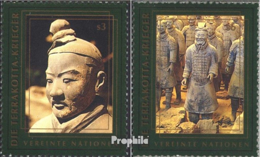 Briefmarken UNO - Wien 1997 Mi 238-239 (kompl.Ausg.) gestempelt Kultur - und Naturerbe