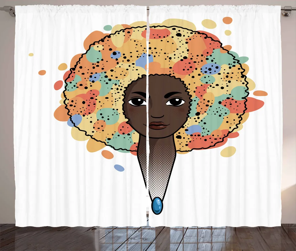 Tenda Artistica ABAKUHAUS 280x175cm | Donna Rustica Capelli Fluenti