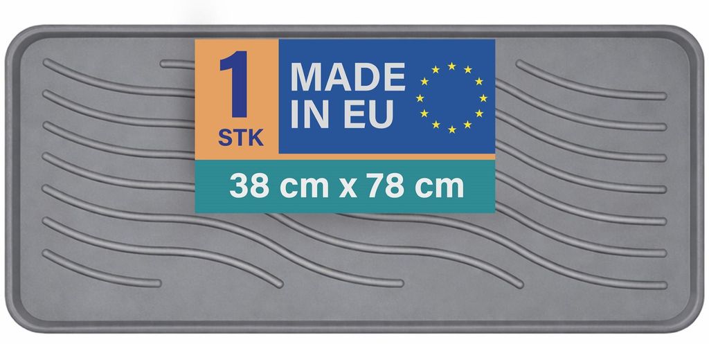 Odkvapkávacia miska na topánky 78 x 38 x 2,5 cm, Obrázok produktu 