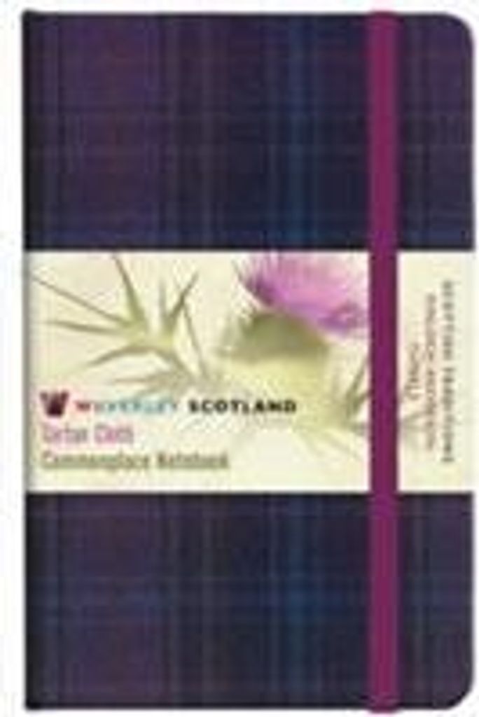Thistle Tartan: Pocket: 14 x 9cm: Scottish Traditions: Waverley Genuine Tartan Cloth Commonplace Notebook