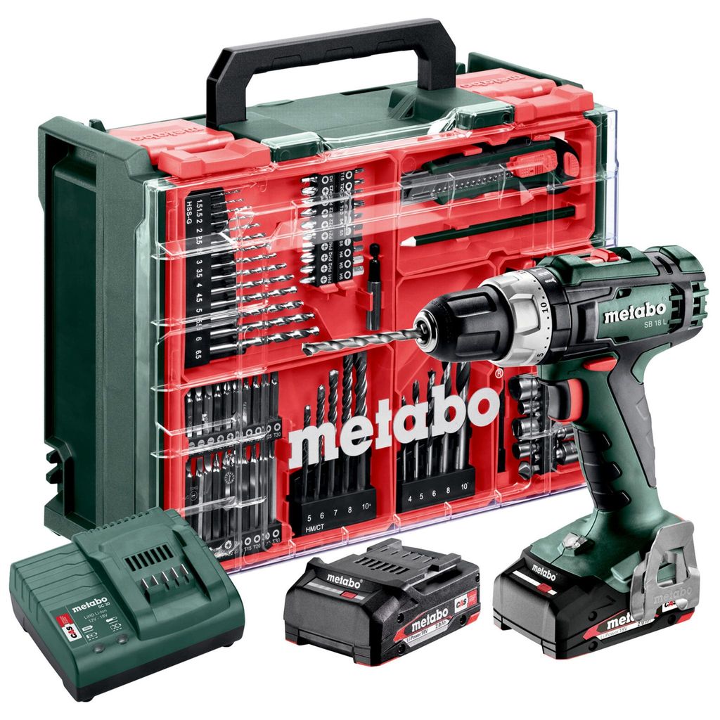 Metabo SB 18 L Set Akku- Schlagbohrschrauber Produktbild 