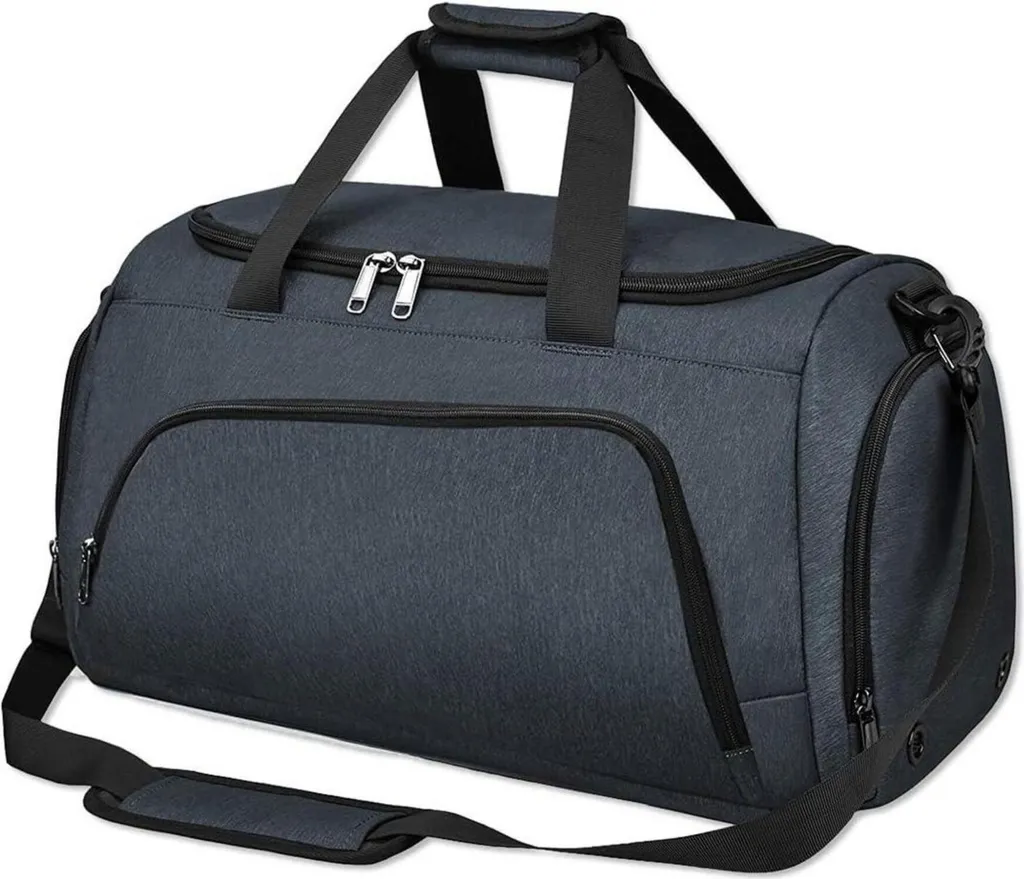 Grand sac de voyage Weekender 60cm étanche pour sport et fitness homme