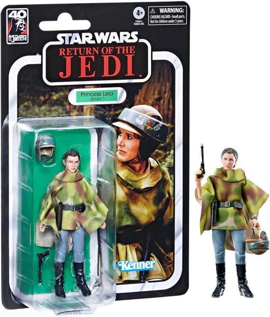 Hasbro Star Wars Čierna séria Princezná Leia (Endor) 15 cm Obrázok produktu 