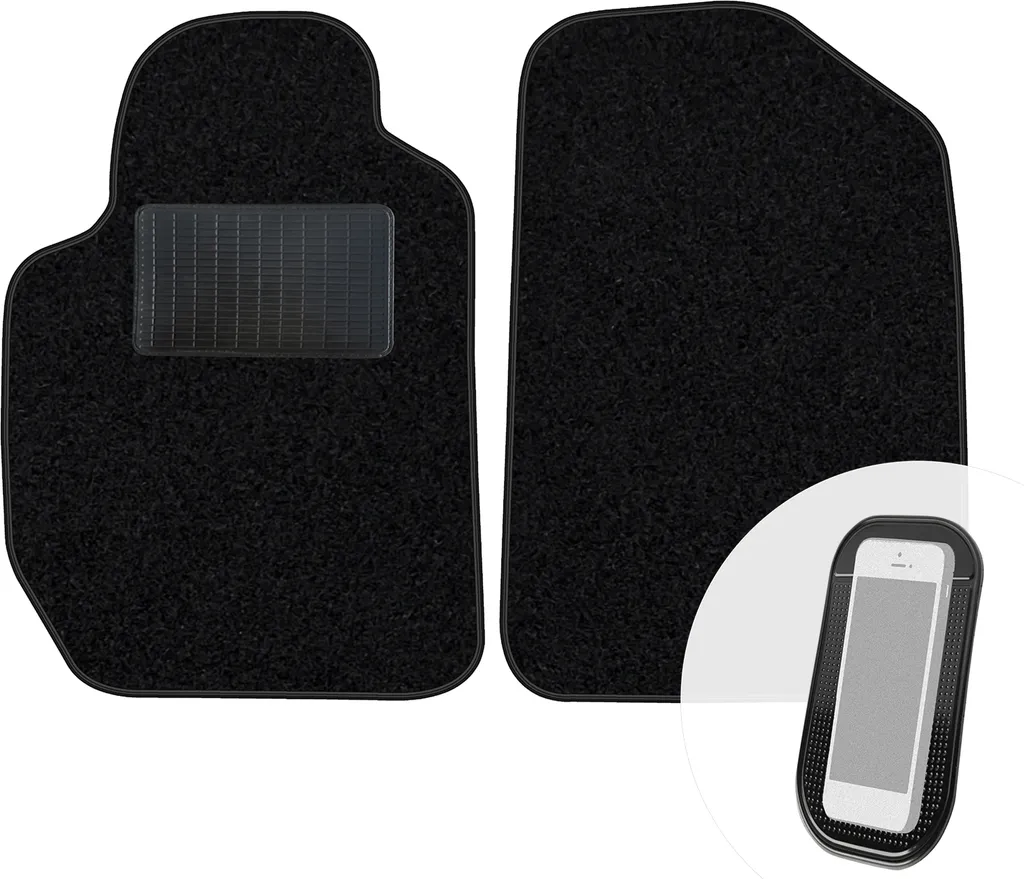 Tappetini per Auto Toyota Camry 1990-2001 in Velours Nero moto-MOLTICO