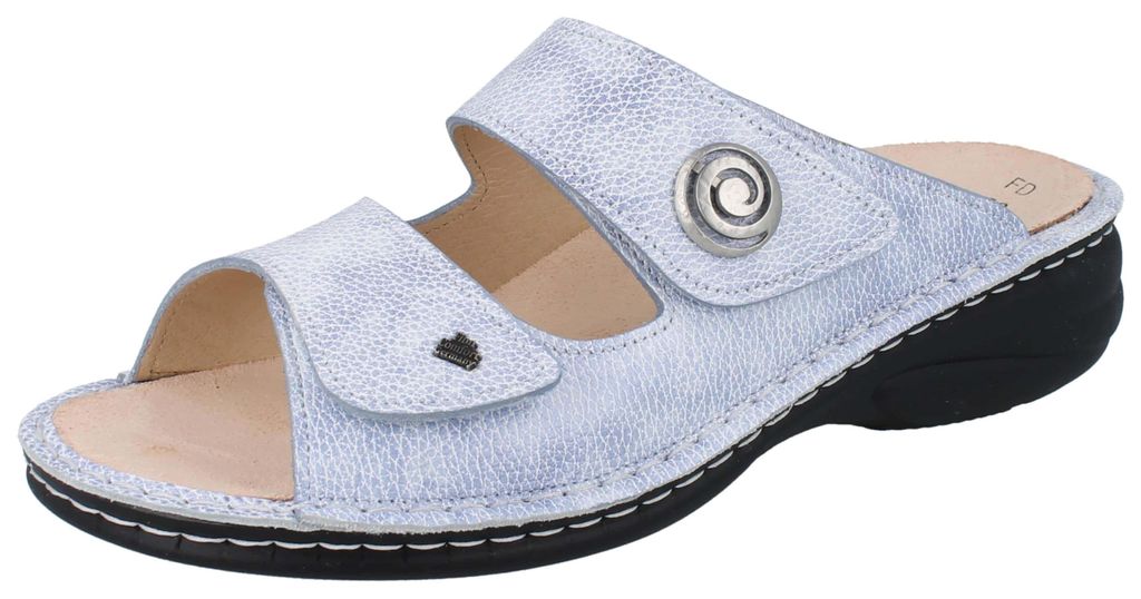 FINN COMFORT Colina Damen Pantolette blau mare Glattleder - Produktbild 