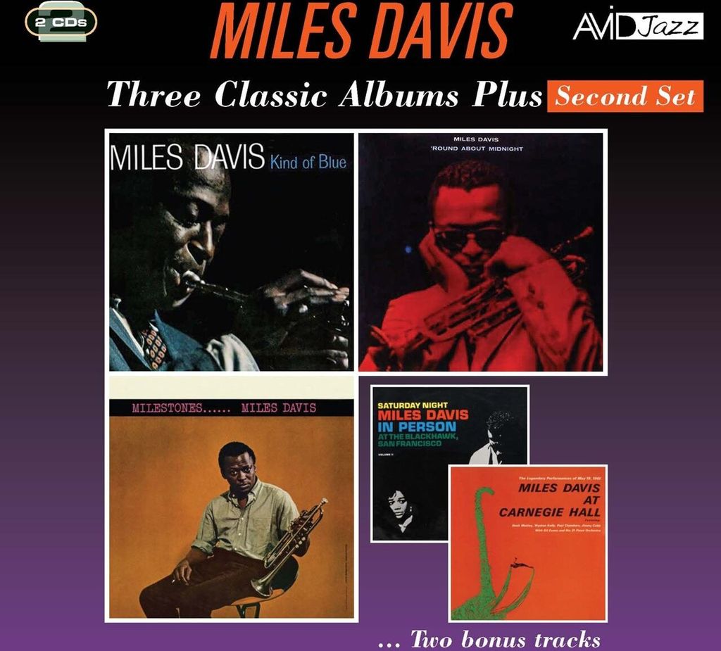 Miles Davis - Drei klassische Alben plus CD