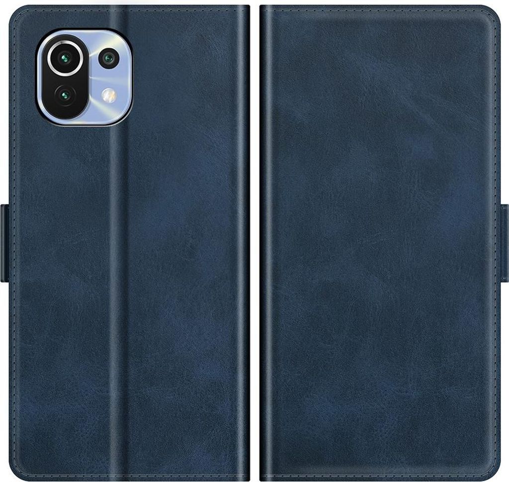 Xiaomi Mi 11 Lite (4G, 5G & NE) Hülle - Coverup Deluxe Klapphülle - Blau
