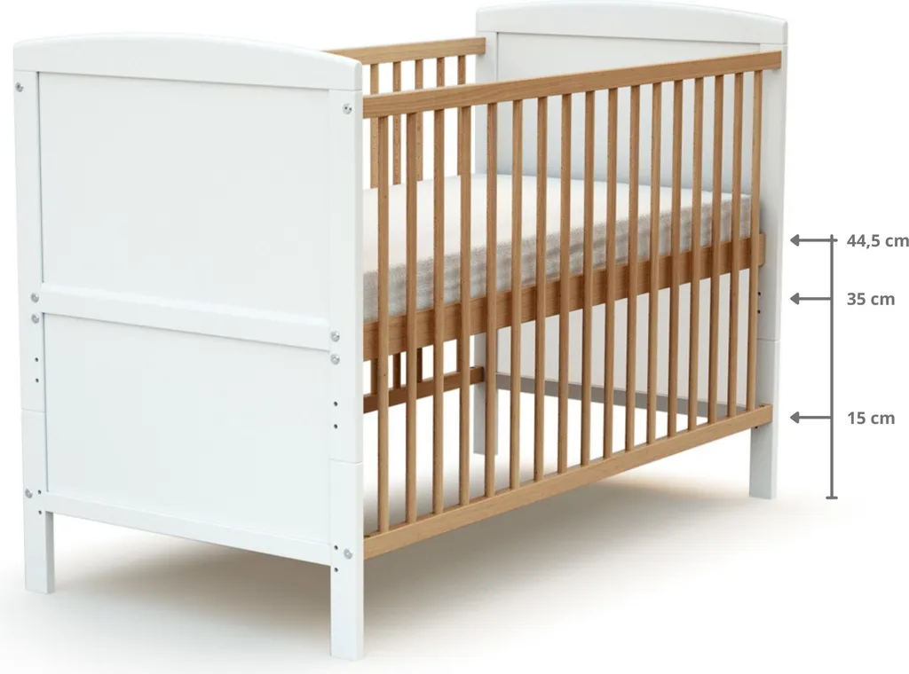 Lit bébé transformable AT4 LUNA : la solution durable pour votre enfant