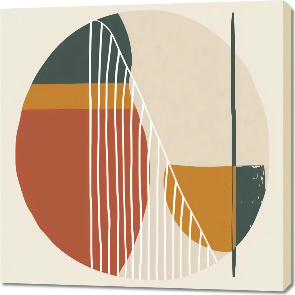 Image 90 x 90 cm semi-mat - Impression d'art haute définition carrée