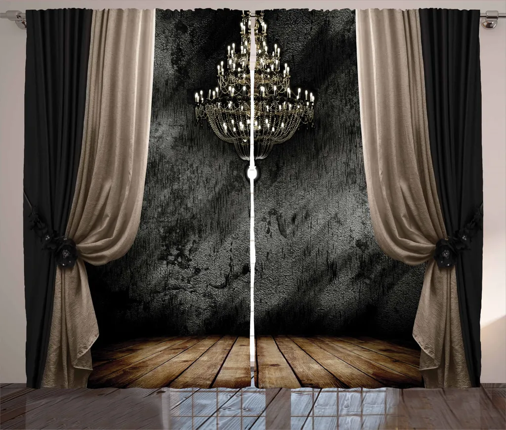 Rideau Grande Largeur pour Cacher le Vis-à-vis Style Classique 280x225 cm