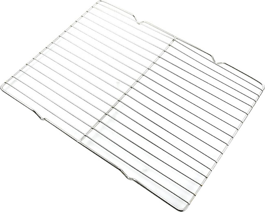 Edelstahl-Kühlgitter, Backofen, spülmaschinenfest, Backen, Braten, Grillen, Grillnetz, rechteckiges Stahldraht-Keksgitter, Küchenhelfer