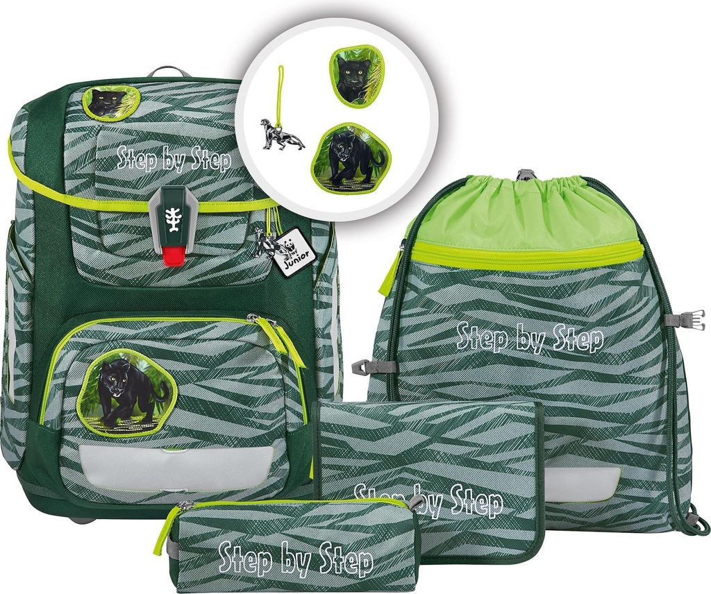 Step by Step Circle tornister 5-częściowy Jungle Cat Chiko Zdjęcie produktu 