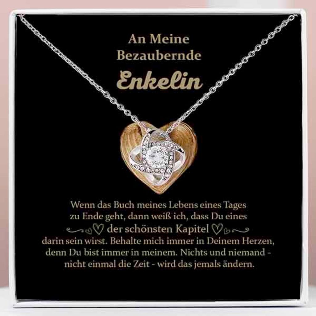 An meine bezaubernde Enkelin - Halskette und Anhänger Produktbild 
