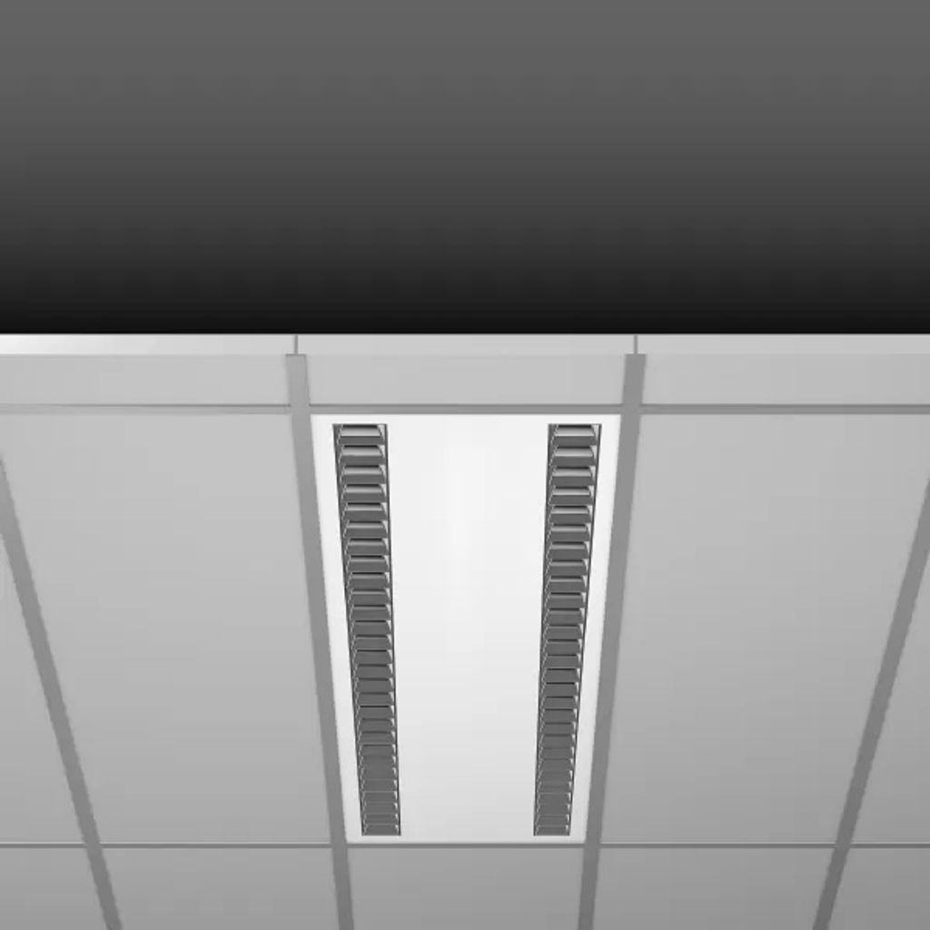 RZB Sonis, LED, 4000 K, 6500 lm, IP20, Weiß