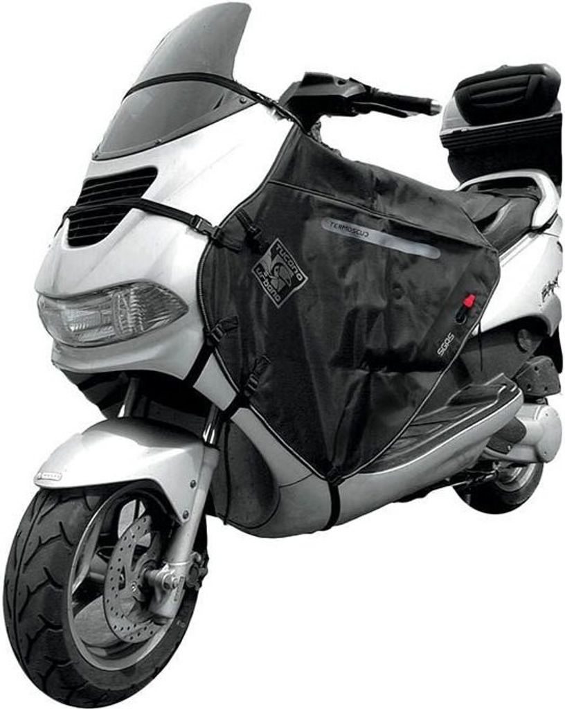 TUCANO URBANO R031 Thermoscud Beinschutz schwarz mit schwerem Nylon-Außenmaterial