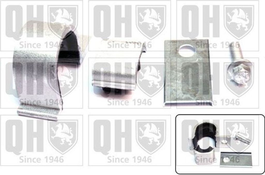 QUINTON HAZELL EMB7313 Lagerung Stabilisator Stabigummi Vorne für VOLVO V40 Kombi (645) S40 I (644)
