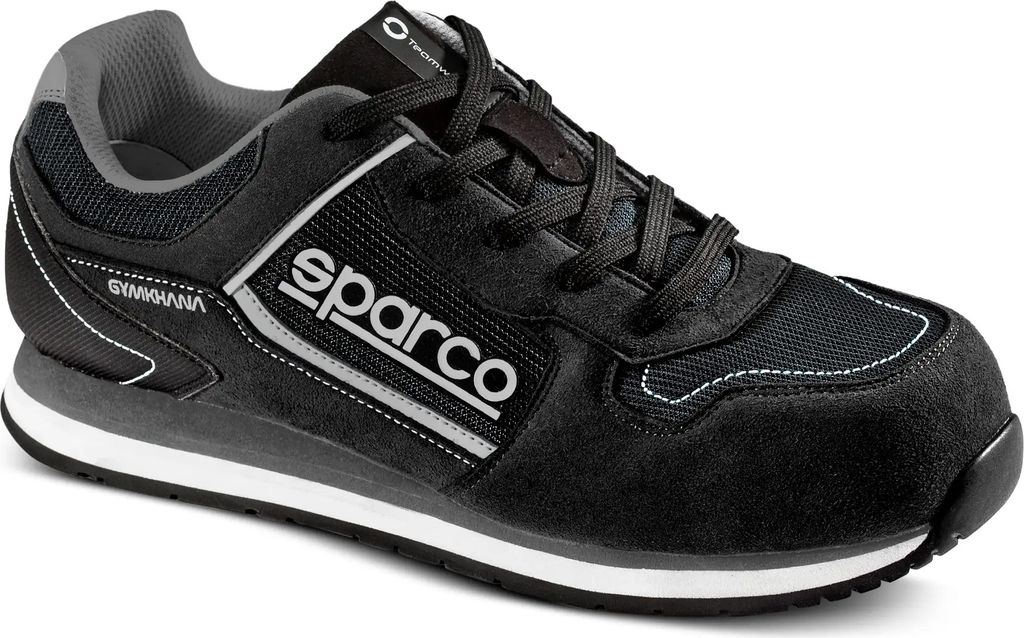 Sparco 07527NRGR Sicherheitsschuhe Sneaker Style S1P SRC Schwarz/Grau 38