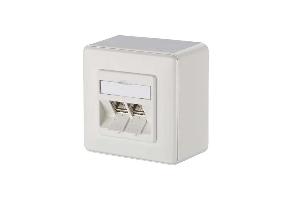 Prise RJ45 Anti Pliure METZ CONNECT C6Amodul Sortie Coudée 270°