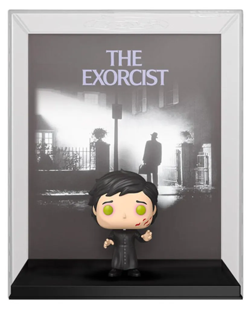 L'Exorciste : Figurine Vinyle Père Karras avec Boîtier VHS Retro