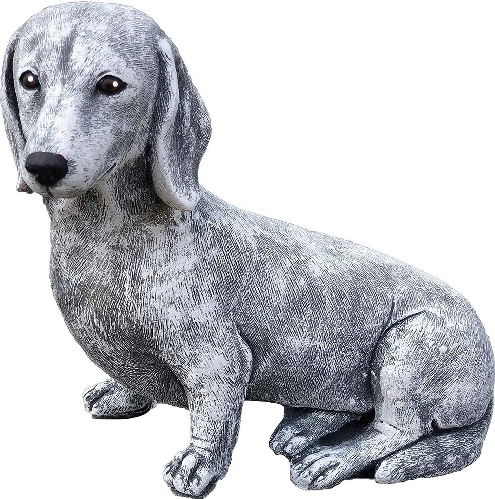 Große Steinfigur Robbe Aus Frostfestem Steinguss – Wetterfeste Garten-Deko, Ca. 19x34x16 Cm, 5,5 Kg