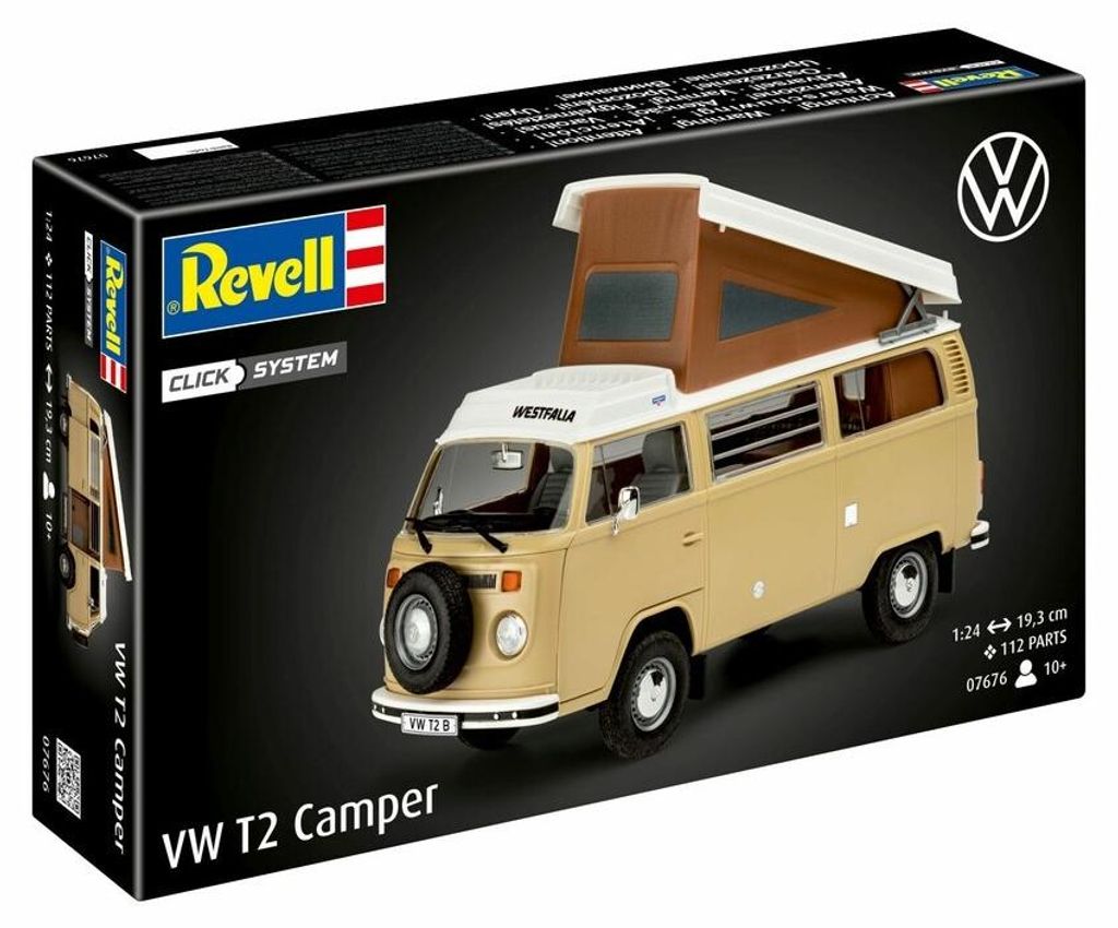 EasyClick auto 07676 - VW T2 Camper (1:24) Image du produit 