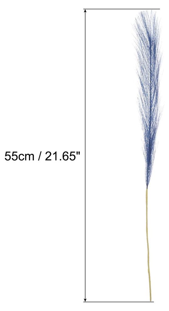 18 Stš¹ck kš¹nstliches Pampasgras, 55 cm flauschiges gef?lschtes Pampasgras Dekor, hohes kš¹nstliches Pampasgras fš¹r Wohnzimmer, Party, Wa...