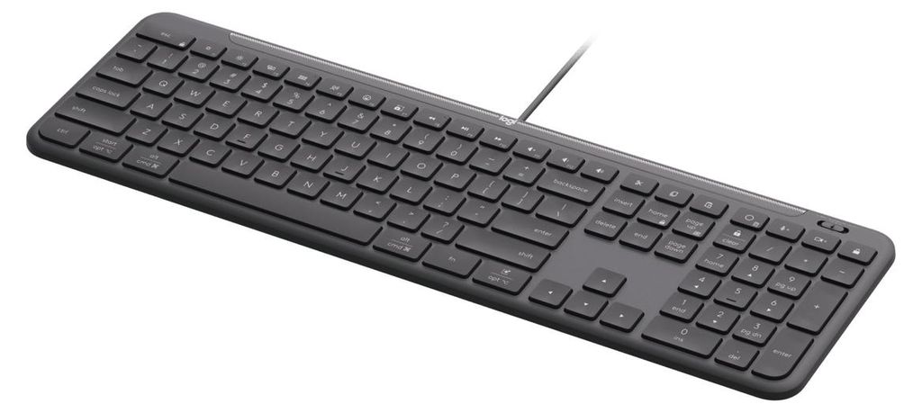 Logitech WIRED KB K620 FOR BUSINESS GRAPHITE - DEU - Produktbild 