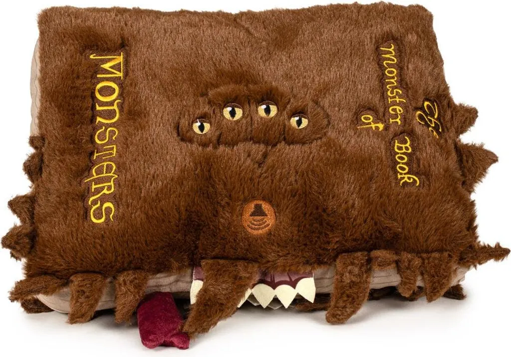 Peluche Livre des Monstres 32 cm : Réplique Sonore pour Fans de Saga