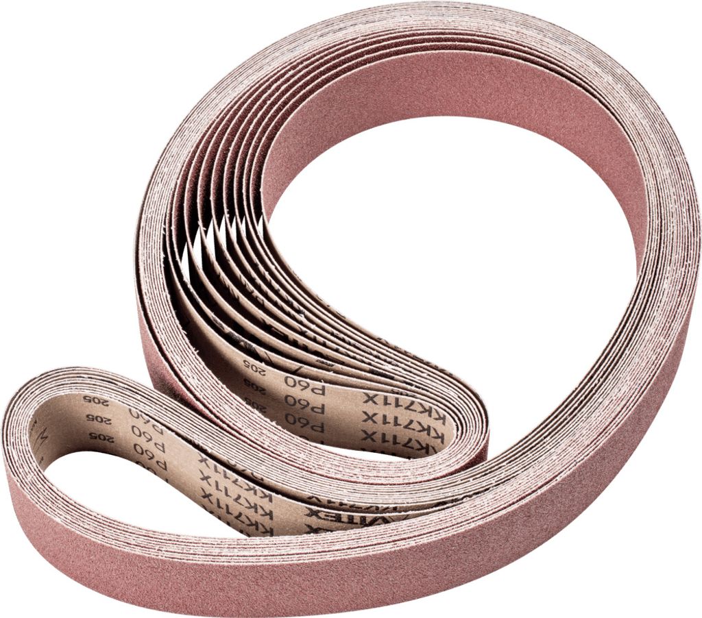 PFERD TOOLS Korund Schleifband BA 50x2000mm A60 für universelle Anwendung mit Bandschleifer