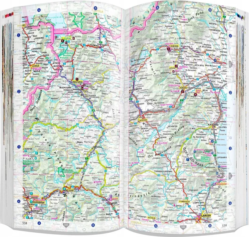 Guide Grèce continentale 2025 plastifié Expressmap indéchirable - 9