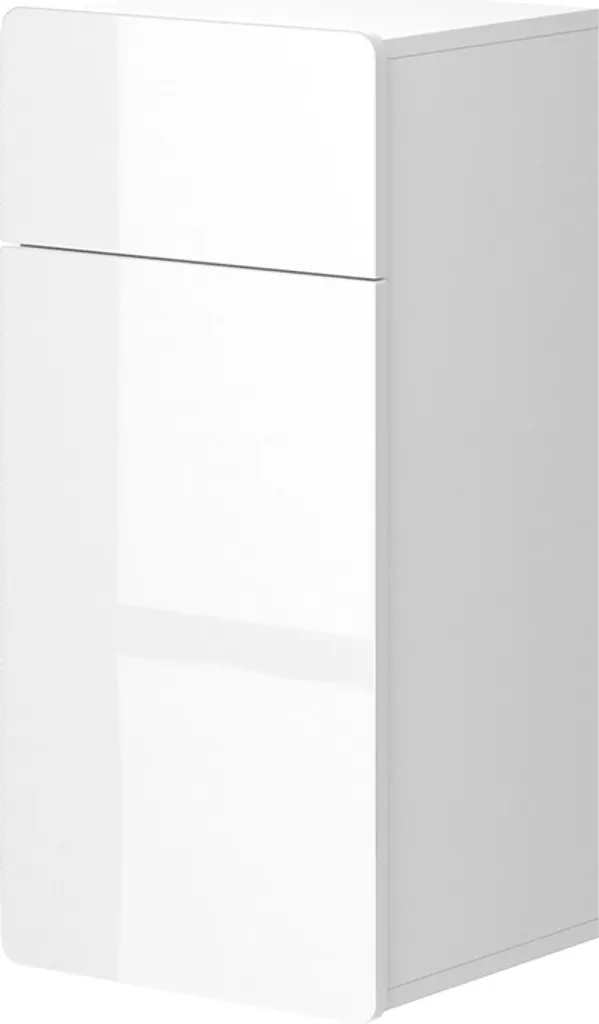 Meuble de salle de bain Vicco Izan Blanc 36x76cm avec tiroir - Modèle 41517