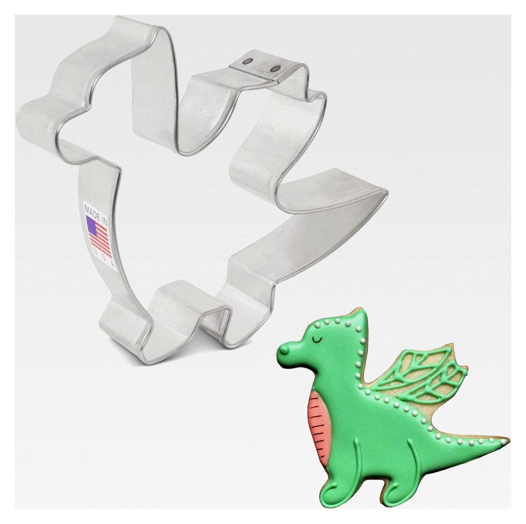Keksausstecher Drache - 10,2 cm - Drachenform Ausstechformen