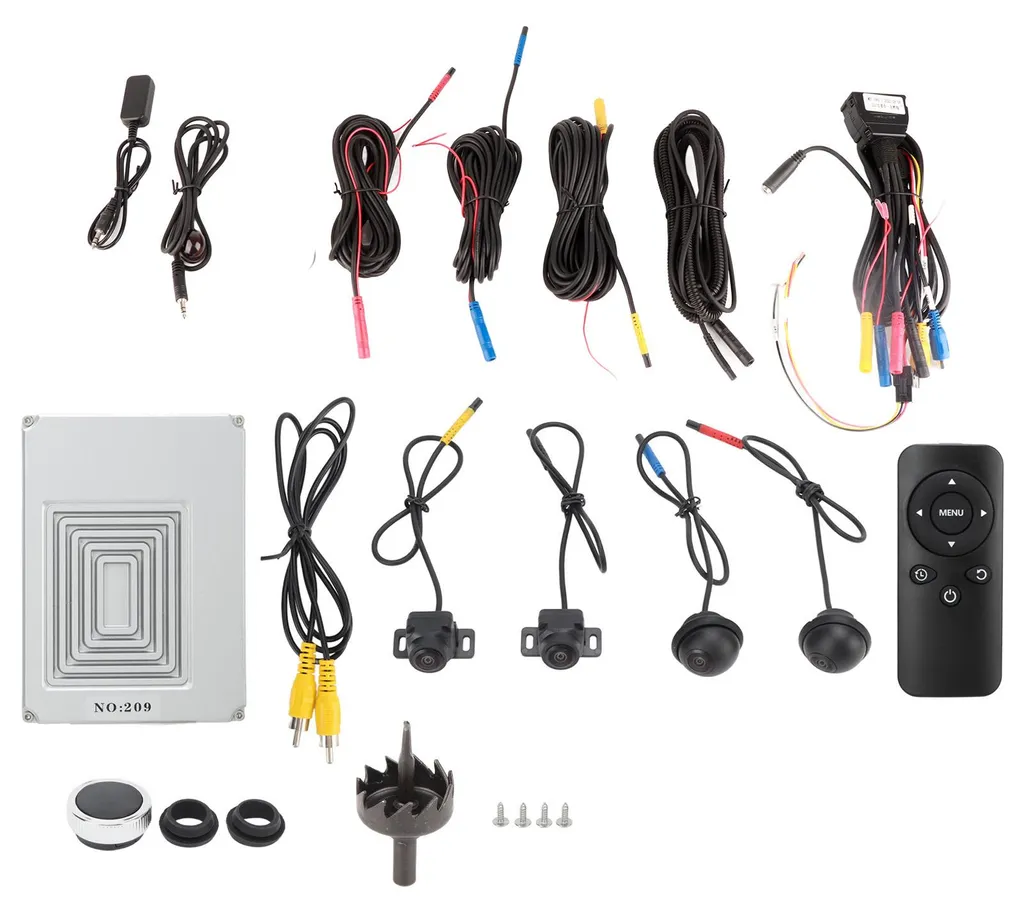 Kit caméra 360° pour camping-car et van : vision nocturne et étanche