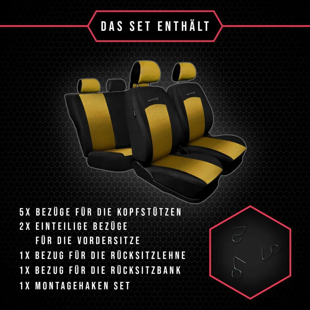 Coprisedili Auto Gold BMW X6 - Tuning Interni e Stile Custom - 9