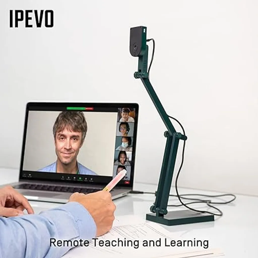 IPEVO DO-CAM Grey USB Visualiseur Portable 8MP pour Présentation Pro - 7